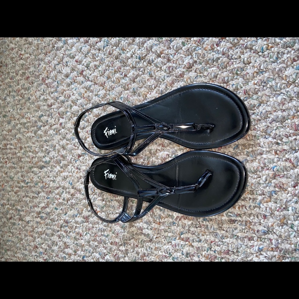 Black sandals